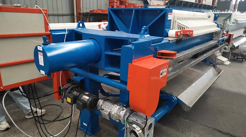 High Performance Automatic Chamber Filter Press Shipped to South America1.jpg